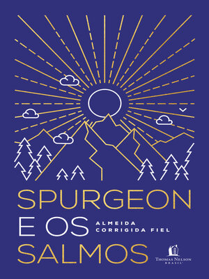 cover image of Spurgeon e os Salmos--Capa dura com tecido